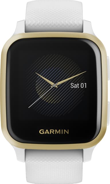 Garmin Venu Sq älykello (valkoinen/kulta)