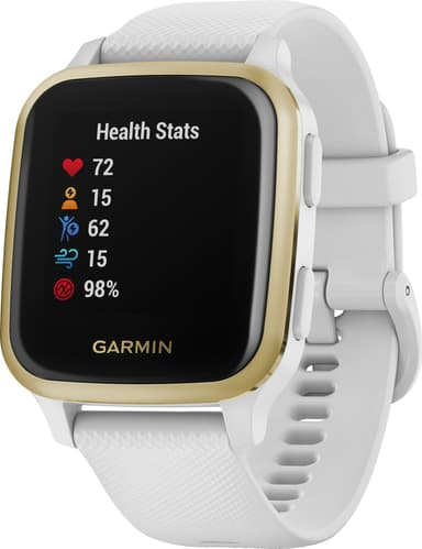 Garmin Venu Sq älykello (valkoinen/kulta)
