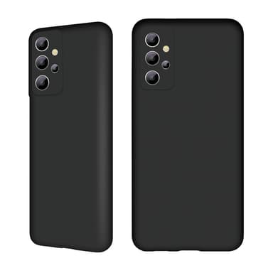 Samsung Galaxy A72 Nestemäinen silikoni Kotelo- Black