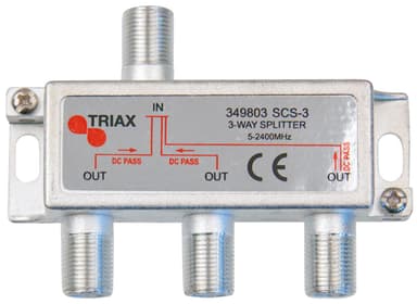 Triax 3-tiejakaja SAT