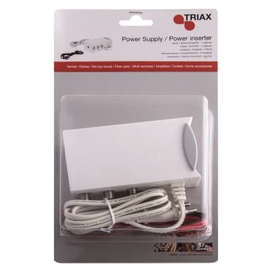 Triax antennin virtalähde 12V 220V F-liitin IFP 522