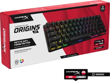 HyperX Alloy Origins 60 pelinäppäimistö