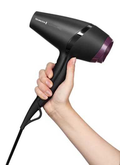 Remington Supercare Pro hiustenkuivaaja AC7100 (musta/purppura)