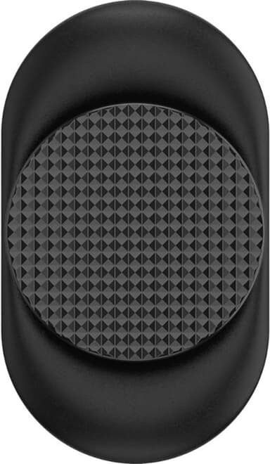 Popsockets PopGrip Pocketable älypuhelimen pidike (Knurled Black)