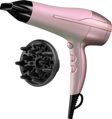 Remington Coconut Smooth hiustenkuivaaja D5901 (pinkki)