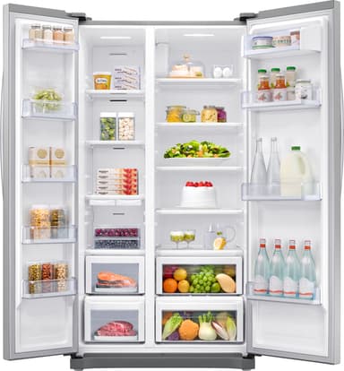 Samsung side by side jääkaappipakastin RS54N3003SA/EE (Inox)