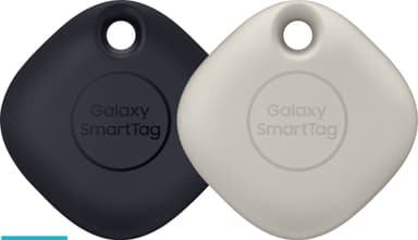 Samsung Galaxy SmartTag paikannin 2 kpl (musta/kaurapuuro)