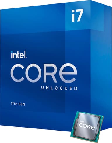 Intel® Core™ i7-11700K prosessori (box)
