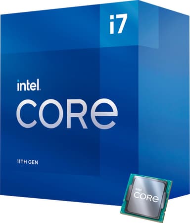 Intel® Core™ i7-11700 prosessori (box)