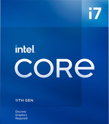 Intel® Core™ i7-11700F prosessori (box)