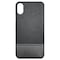 Uunique iPhone X suojakuori (musta/metalli)