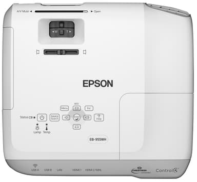 Epson kannettava projektori EB-955WH (valk.)