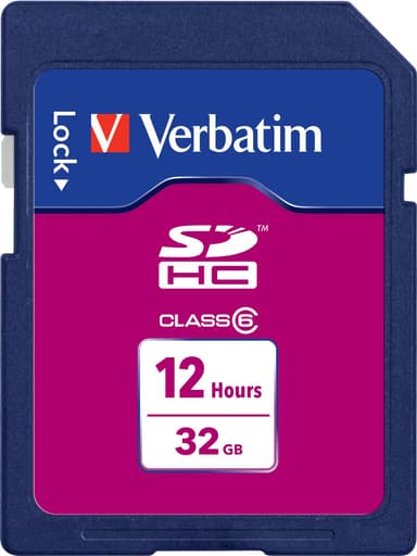 Verbatim Video SDHC 32 GB muistikortti