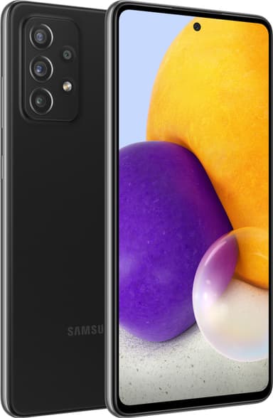 Samsung Galaxy A72 4G älypuhelin 6/128GB (Awesome Black)