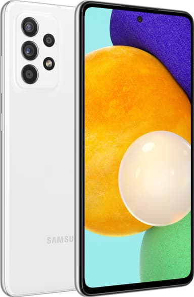 Samsung Galaxy A52 5G älypuhelin 6/128GB (Awesome White)