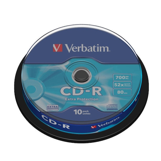 Verbatim CD-R levy 52x (10 kpl)