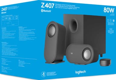 Logitech Z407 tietokonekaiuttimet