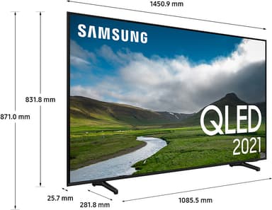 Samsung 65" Q60A 4K QLED älytelevisio (2021)