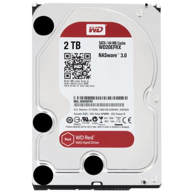 WD Desktop Red 3.5" sisäinen kiintolevy NAS (2 TB)