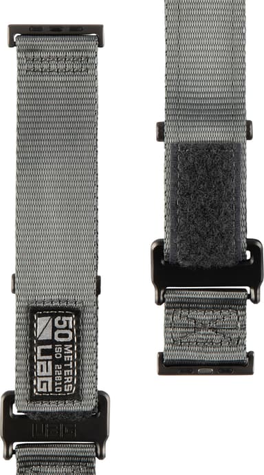 Urban Armor Gear 42-45 mm Apple Watch Active Strap ranneke (harmaa)