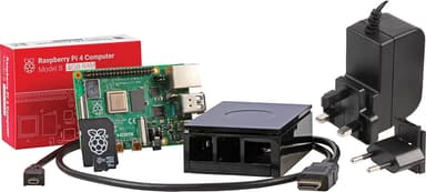 Raspberry Pi 4 B 4GB Starter Kit minitietokone