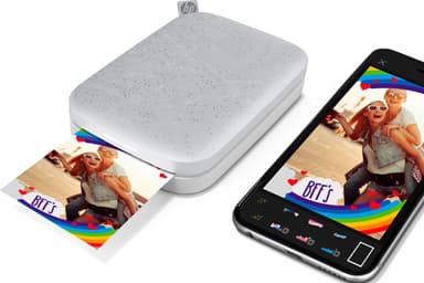 HP Sprocket Luna valokuvatulostin älypuhelimelle (valkoinen)