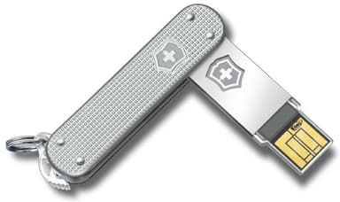 Victorinox Slim USB muistitikku 8 GB (hopea)