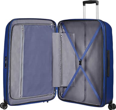 American Tourister Bon Air DLX Spinner matkalaukku 66/24 cm (sininen)