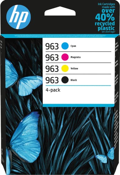 HP 963 mustekasetti yhdistelmäpakkaus (CMYK)