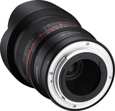 Samyang MF 14mm f/2.8 laajakulmaobjektiivi (Canon RF)