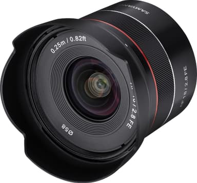 Samyang AF 18mm f/2.8 laajakulmaobjektiivi (Sony FE)