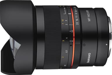 Samyang MF 14mm f/2.8 laajakulmaobjektiivi (Canon RF)