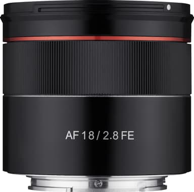 Samyang AF 18mm f/2.8 laajakulmaobjektiivi (Sony FE)