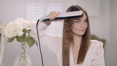 BaByliss Steam Luster suoristusrauta ST595E (vaaleansininen)