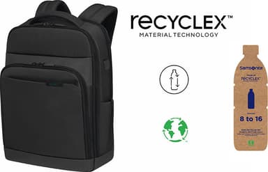 Samsonite MySight 15,6" kannettavan reppu (musta)