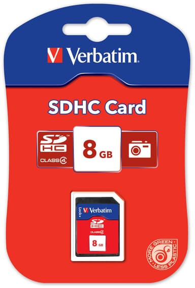 Verbatim 8 GB SDHC muistikortti