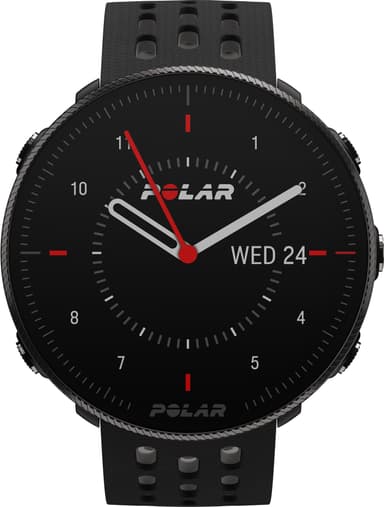 Polar Vantage M2 urheilukello (musta/harmaa)