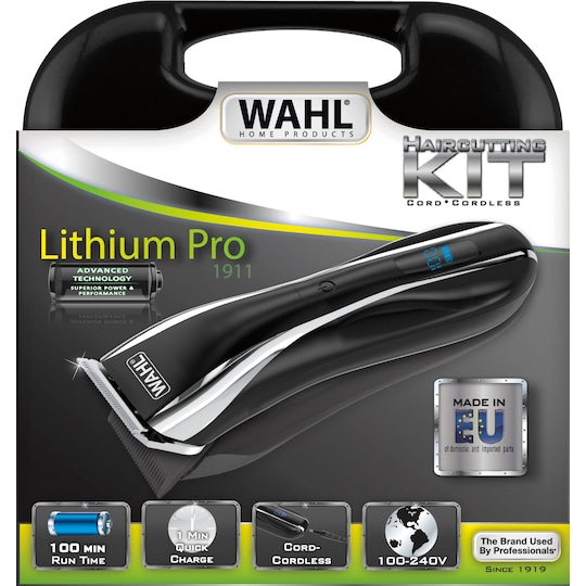 Wahl Lithium Pro LCD hiustenleikkuukone 19110465