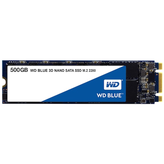 WD Blue sisäinen M2.SSD muisti 500 GB