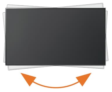 Vogels Wall 3245 kääntyvä seinäteline 32"- 55" (musta)