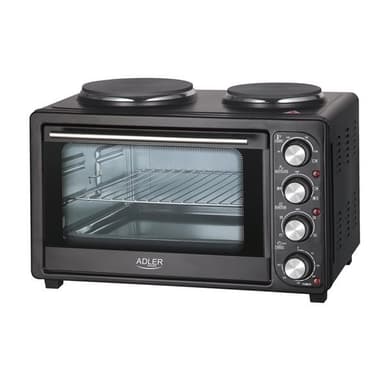 Adler AD 6020 Pöytäuuni kahdella keittolevyllä