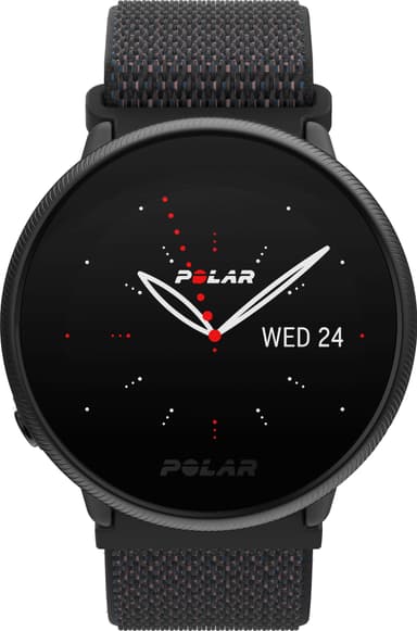 Polar Ignite 2 Exclusive Bundle urheilukello (musta/helmi)