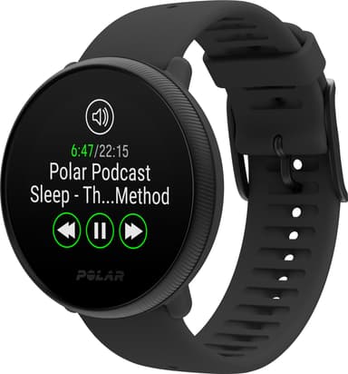 Polar Ignite 2 Exclusive Bundle urheilukello (musta/helmi)