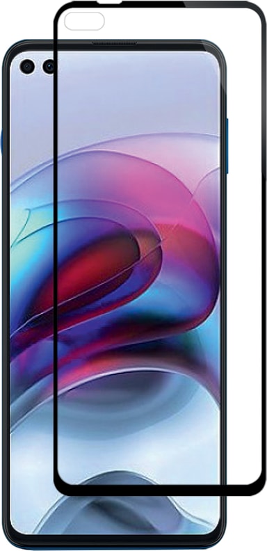 Panzer Full-Fit Motorola Moto G100 näytönsuoja (musta)