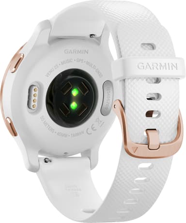 Garmin Venu 2S GPS älykello (ruusukulta/valkoinen)