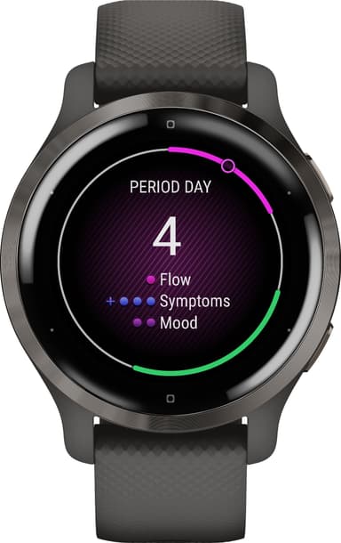 Garmin Venu 2S GPS älykello (harmaa liuskekivi)
