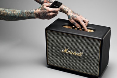 Marshall Woburn kaiutin (musta)