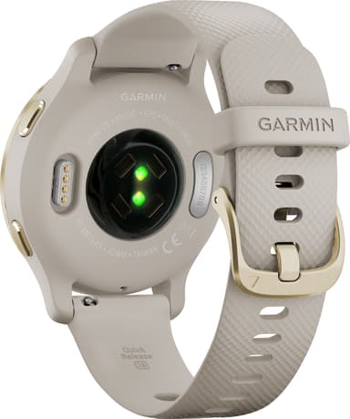 Garmin Venu 2S GPS älykello (vaalea kulta/vaalea hiekka)