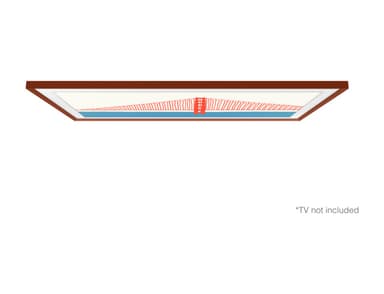 Samsung The Frame 55" reunustettu kehys (2021-2024, punainen)