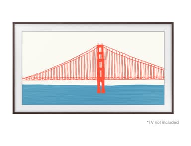 Samsung The Frame 55" kehys (2021-2024, ruskea)